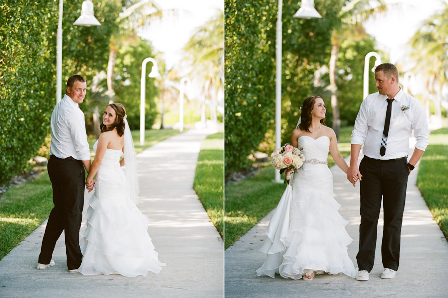 Hawks Cay Wedding, Florida Keys Film photographer