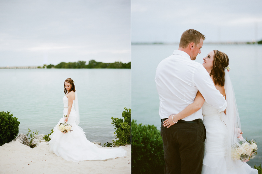 Hawks Cay Wedding, Florida Keys Film photographer