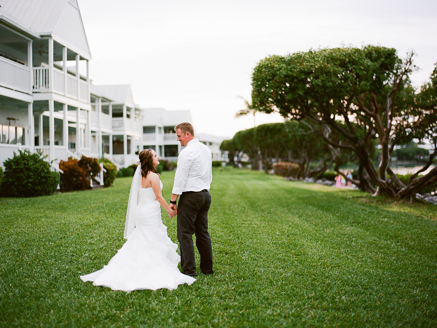 Hawks Cay Wedding, Florida Keys Film photographer