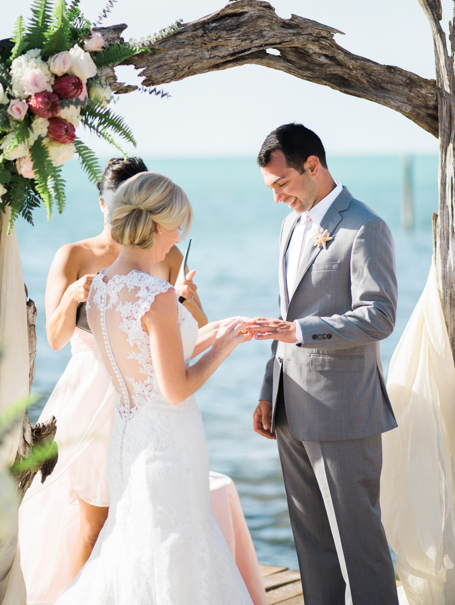 Intimate Beach Wedding At Southern Diversion State Florida Keys And Key West Wedding