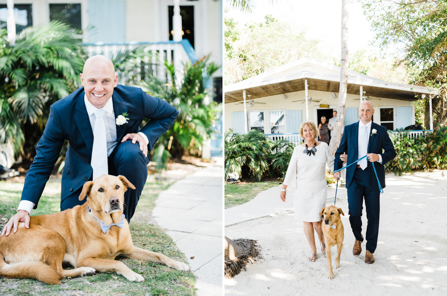 dog friendly wedding, key west wedding