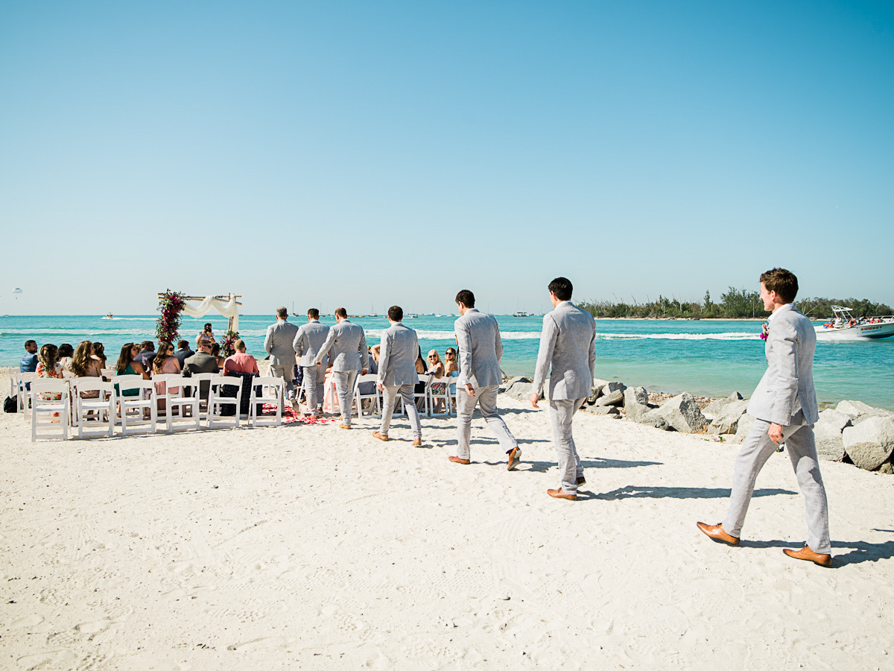 Sunset Key Wedding, Key West wedding Photographer, Key West Beach Weddings