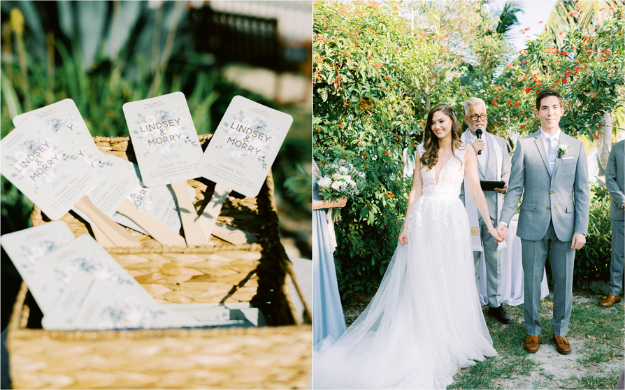 Key West garden Wedding